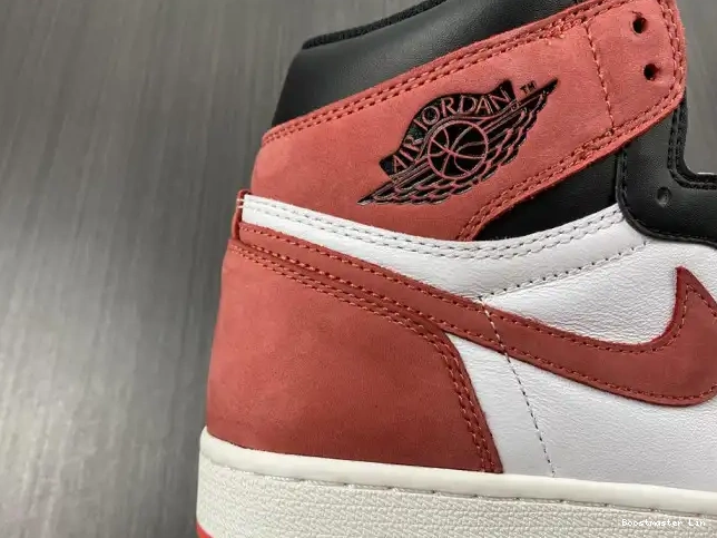 Bmlin 'Track Red' Jordan Retro Air 555088-112 1 OG High 0528